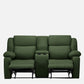 Avalon Twin Sap Green Fabric Recliner 2 Seater