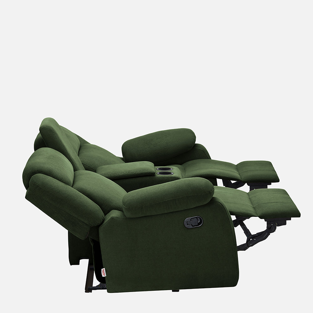 Dark green recliner chair discount