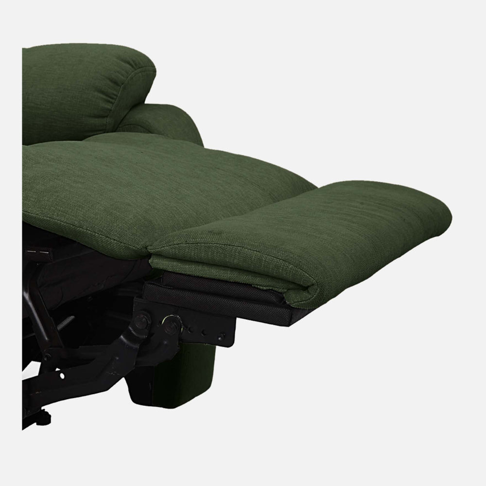 Avalon Motorized Electric Powered Sap Green Fabric Recliner