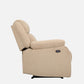Avalon Motorized Electric Powered Beige Fabric Recliner