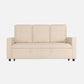 Ease Fabric Sofa cum Bed | 3 seater | Iconic Beige |  Duroflex Furniture