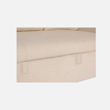 Ease Fabric Sofa cum Bed | 3 seater | Iconic Beige |  Duroflex Furniture