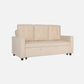 Ease Fabric Sofa cum Bed | 3 seater | Iconic Beige |  Duroflex Furniture
