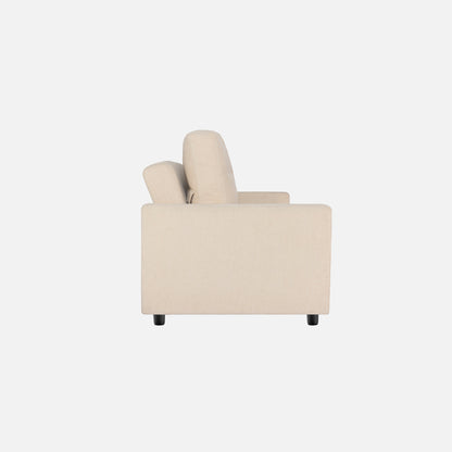 Ease Fabric Sofa cum Bed | 3 seater | Iconic Beige |  Duroflex Furniture
