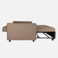 Ease Fabric Sofa cum Bed | 3 seater | Plaster Brown |  Duroflex Furniture