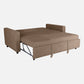 Ease Fabric Sofa cum Bed | 3 seater | Plaster Brown |  Duroflex Furniture
