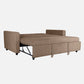Ease Fabric Sofa cum Bed | 3 seater | Plaster Brown |  Duroflex Furniture