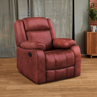 Rocker Recliner Red Fabric Recliner Chair Avalon Rocking Rotating