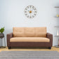 Ease Fabric Sofa | 3 seater | Sand Brown |  Duroflex Furniture