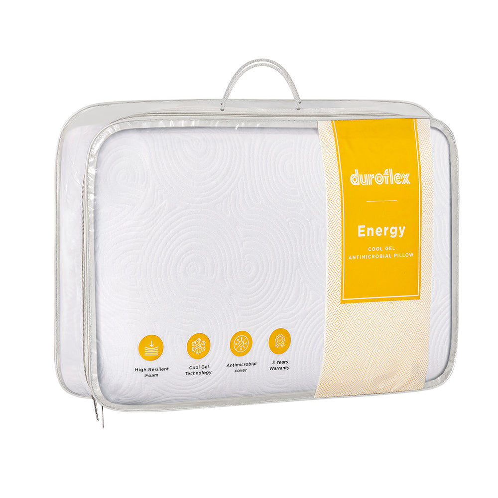 Energy Cool Gel Antimicrobial Pillow