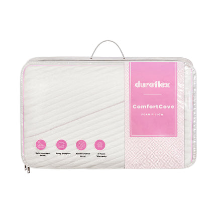 Comfort Cove Antimicrobial Pillow (27 x 17 x 4.5Inchs) (68.5 x 43.1 x 11.4cm)