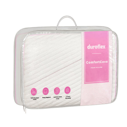 Comfort Cove Antimicrobial Pillow (27 x 17 x 4.5Inchs) (68.5 x 43.1 x 11.4cm)