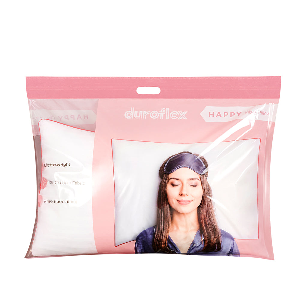 Happy Soft Lightweight High Quality Fibre Pillow