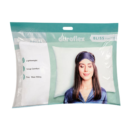Bliss High Quality Fibre Pillow (27 x 17 x 4.5Inchs) (68.5 x 43.1 x 11.4cm)