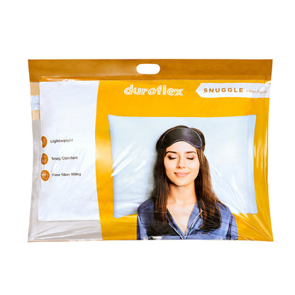 Snuggle High Quality Fibre Pillow (24 x 16 x 4.5Inch) (60.9 x 40.6 x 11.4cm)