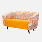 Meadow Sofa | 1 seater | Mustard Palm |  Duroflex Furniture