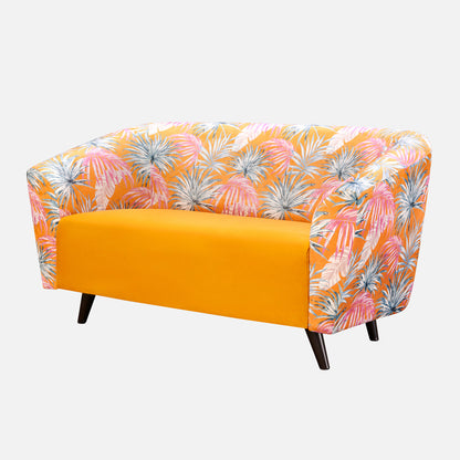 Meadow Sofa | 1 seater | Mustard Palm |  Duroflex Furniture