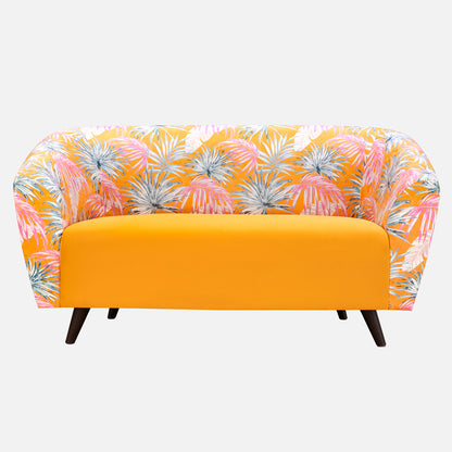 Meadow Sofa | 1 seater | Mustard Palm |  Duroflex Furniture