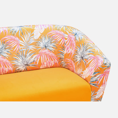 Meadow Sofa | 1 seater | Mustard Palm |  Duroflex Furniture
