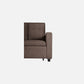 Ease Fabric Sofa cum Bed | 3 seater | Saddle Brown |  Duroflex Furniture