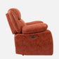 Avalon Motorized Electric Powered  Suede Recliner |  1 seater | Desert Orange |  Duroflex Furniture