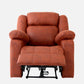Avalon Motorized Electric Powered  Suede Recliner |  1 seater | Desert Orange |  Duroflex Furniture