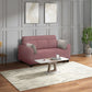 Zivo Plus Dusky Pink Fabric Sofa Set 3 Seater Sofa