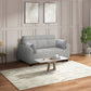 Zivo Plus Fabric Sofa | 3 seater | Cloudy Gray |  Duroflex Furniture