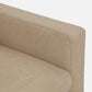 Ease Beige Fabric 1 seater sofa