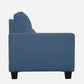 Ease Blue Fabric 3 Seater Sofa
