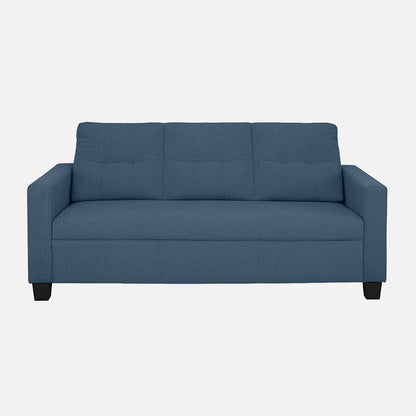 Ease Fabric Sofa | 3 seater | blue |  Duroflex Furniture