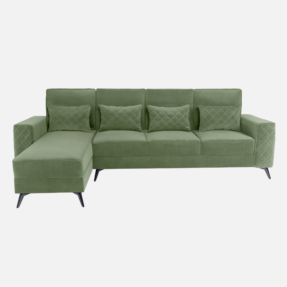Eden Fabric Sofa | 3 seater | Green |  Duroflex Furniture