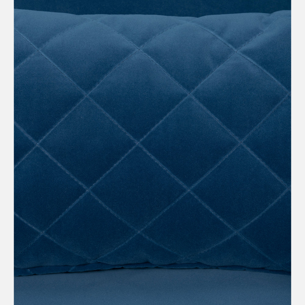 Eden Fabric Sofa | 3 seater | Sapphire Blue |  Duroflex Furniture