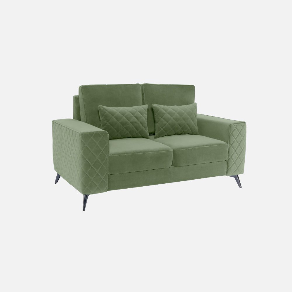 Eden Fabric Sofa | 2 seater | Green |  Duroflex Furniture