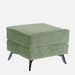 Eden Jade Green Fabric Ottoman