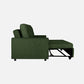 Ease Fabric Sofa cum Bed | 3 seater | Sap Green |  Duroflex Furniture