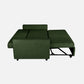 Ease Fabric Sofa cum Bed | 3 seater | Sap Green |  Duroflex Furniture