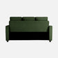 Ease Fabric Sofa cum Bed | 3 seater | Sap Green |  Duroflex Furniture