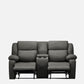 Avalon E Twin Motorized  Recliner |  2 seater | Graphite Grey |  Duroflex Furniture