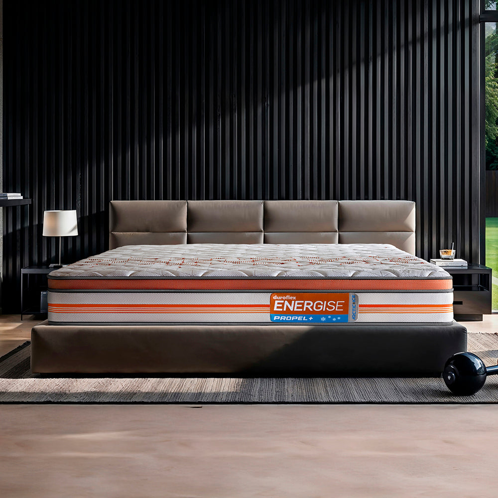 Propel Plus Arctic Ice Pocket Spring Mattress With Euro Top