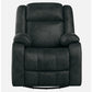 Avalon Rocking & Revolving Midnight Blue Single Seater Suede Fabric Recliner