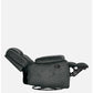 Avalon Rocking & Revolving Midnight Blue Single Seater Suede Fabric Recliner