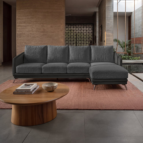 cove-brushed-nickel-grey-leatherette-rock-ridge-grey-fabric-3-seater-sofa-lounger