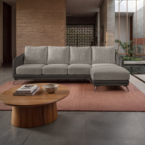 cove-brushed-nickel-grey-leatherette-pumice-stone-grey-fabric-3-seater-sofa-lounger