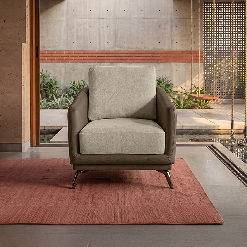 cove-simply-taupe-leatherette-oatmeal-off-white-fabric-1-seater-sofa