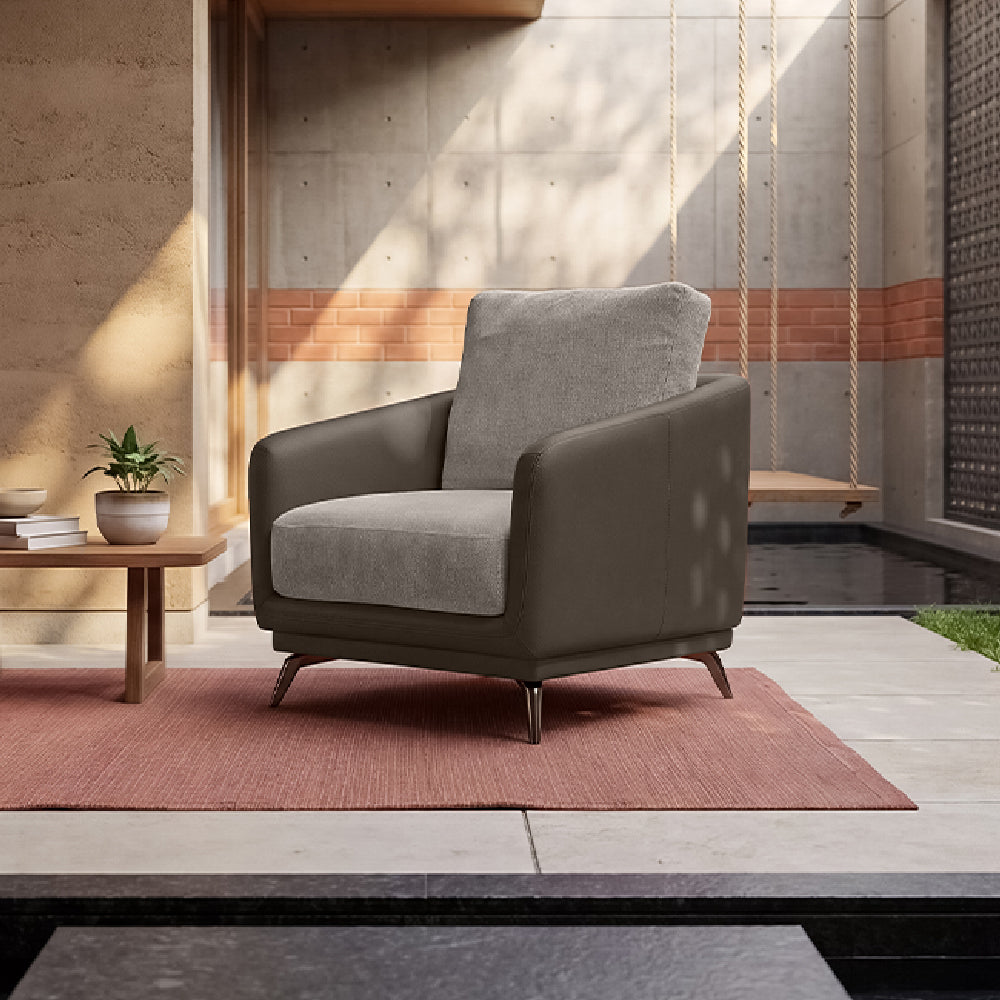 cove-simply-taupe-leatherette-oatmeal-off-white-fabric-1-seater-sofa
