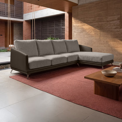 cove-simply-taupe-leatherette-oatmeal-off-white-fabric-3-seater-sofa-lounger