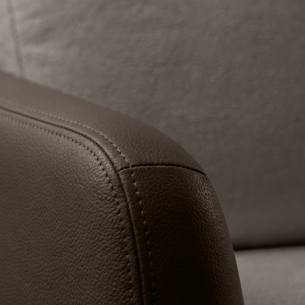 cove-simply-taupe-leatherette-oatmeal-off-white-fabric-3-seater-sofa