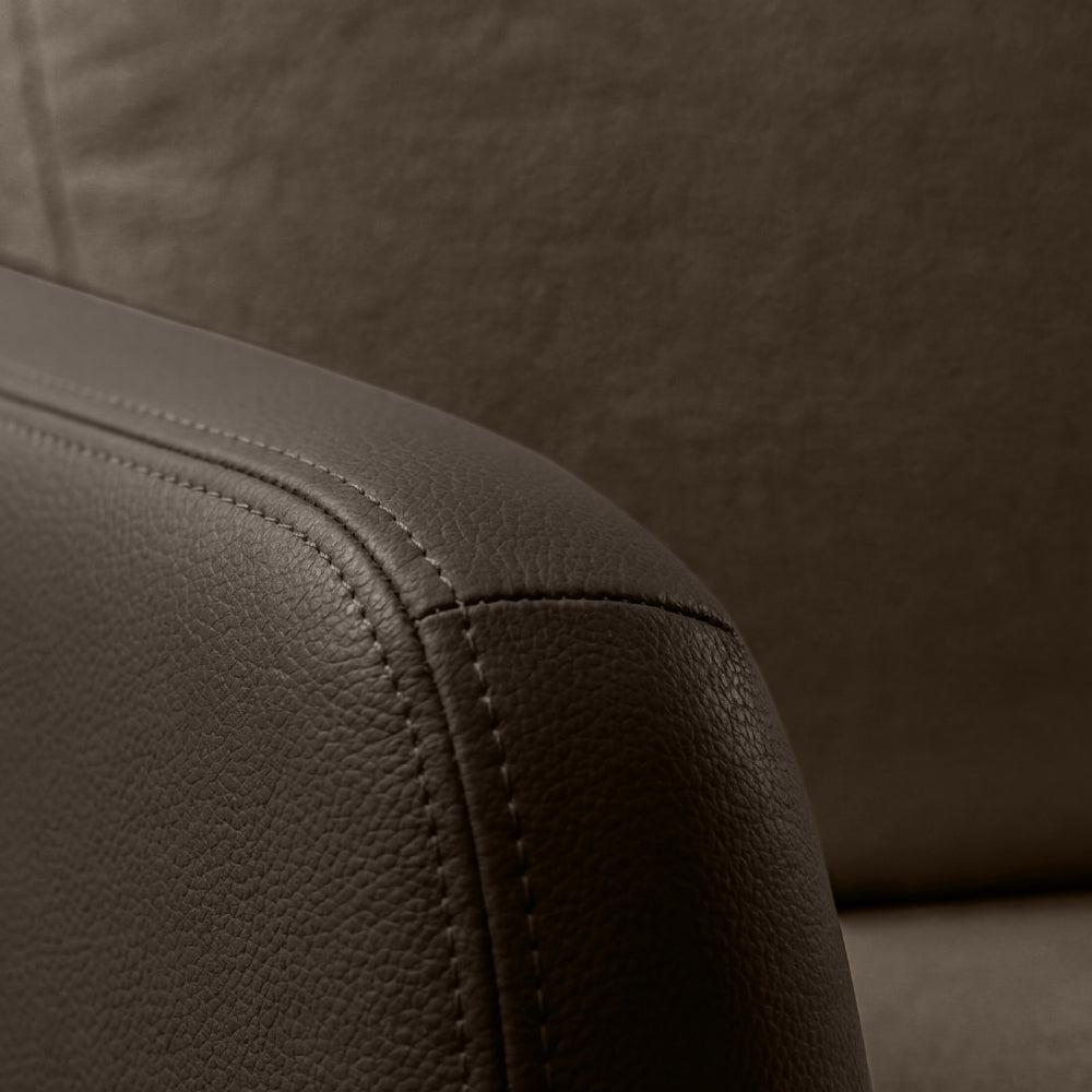 cove-simply-taupe-leatherette-feather-brown-fabric-3-seater-sofa