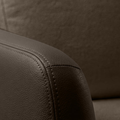 cove-simply-taupe-leatherette-feather-brown-fabric-3-seater-sofa